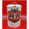 Image 1 : VTG Super Speed Motor Oil Tin Can