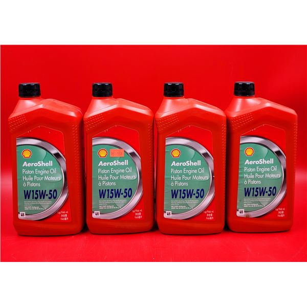 Lot of Sealed AeroShell Piston Engine Oil