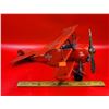 Image 1 : Red VTG Metal Plane