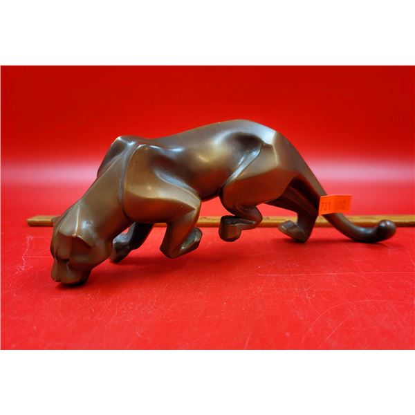 Bronze Cougar From Farnklin Mint Collection
