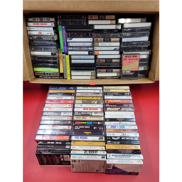 Large Lot Of Misc. Cassette Tapes