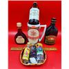 Image 1 : Baileys, Rose, O'Keefe's, Budweiser Cup & Gift Basket Including Bottle Of Gusano Rojo Mezcal