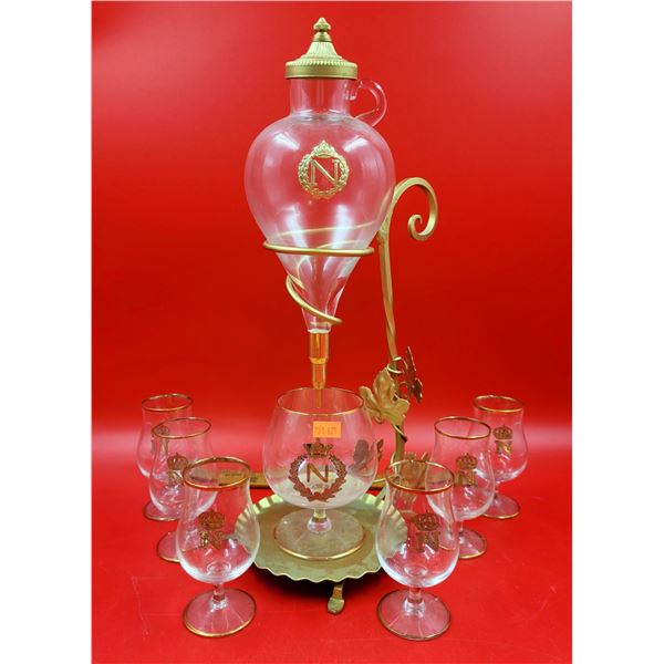 VTG Liquor Dispenser Decanter Set