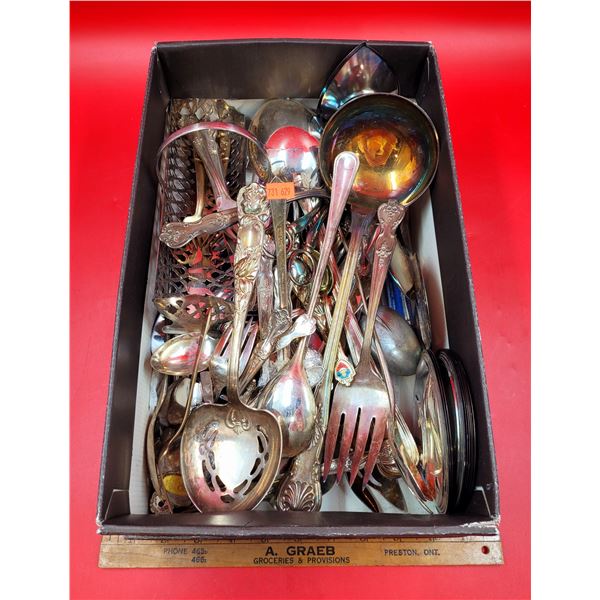 Large Lot Of Large Cutlery