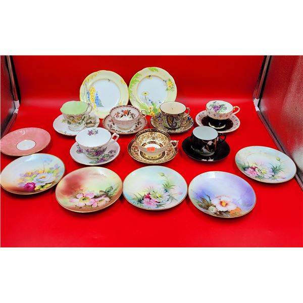 Lot Of Tea Cups & Saucers (Royal Paragon, Royal Whiton, Aynsley)