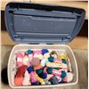 Image 1 : Large Bin Full Of Assorted Yarn