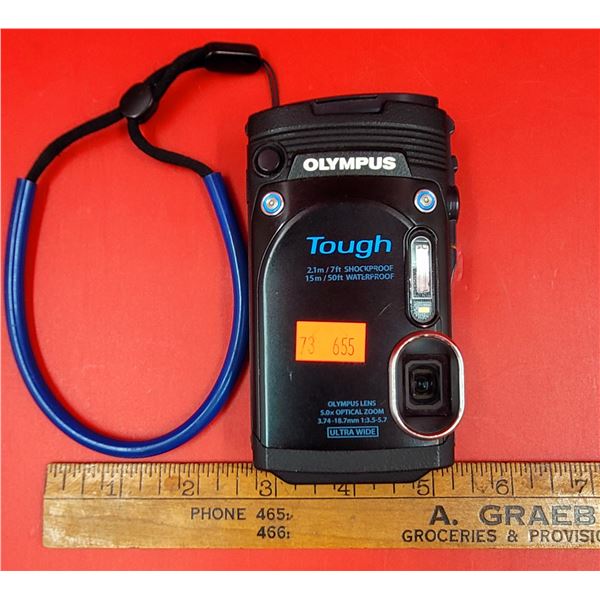 Olympus Tough 2.1m / 7ft Shock Proof, 15m / 50ft Waterproof Ultra Wide Lens Camera
