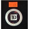 Image 1 : 1 Ounce Troy 999 Fine Silver TD Coin