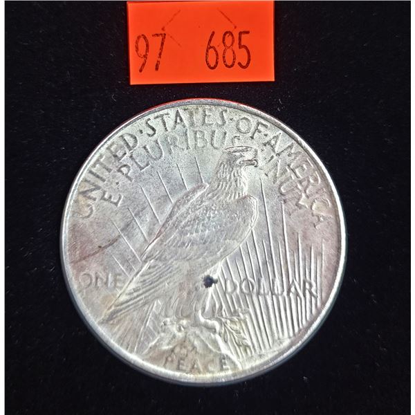 1922 American Silver One Dollar Coin