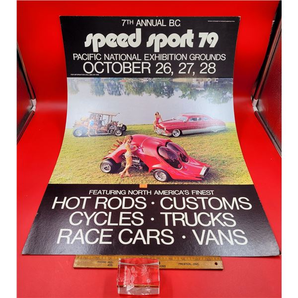 7th Annual BC Speed Sport 79 Pacific National Exhibition Grounds Poster