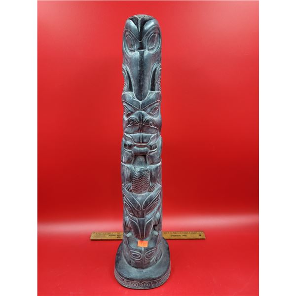 Stone Totem Pole