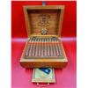 Image 2 : Tabacalera Handmade Cigars w/ Wooden Humidor & Cutter