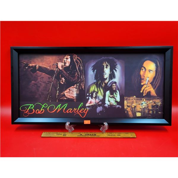 Framed Bob Marley Collage