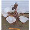 Image 1 : Frosted Glass Lighting Fixture