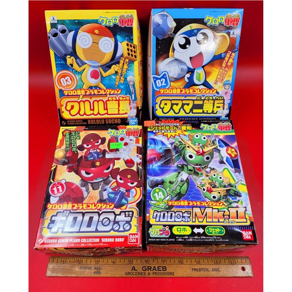 4 Bandai Model Kits