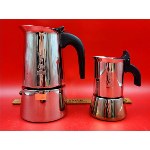 2 Bialetti Espresso Makers