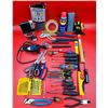 Image 1 : Assorted Tool Lot w/ Screwdrivers, Scissors, Hammer, Zip Ties, WD-40, & More