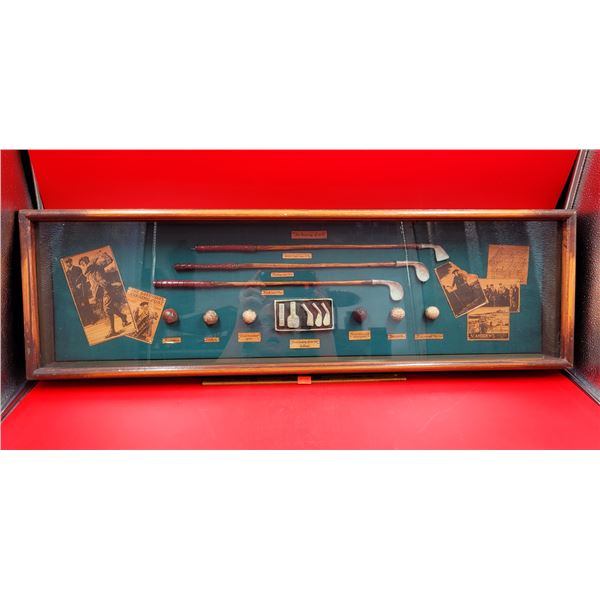 VTG History Of Golf Shadow Box