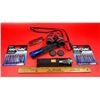 Image 1 : 2 Flashlights, Tasco Binoculars, Pocket Knife, & Rayovac AAA Batteries