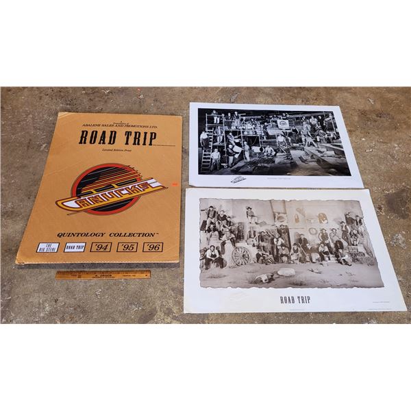 Canucks "Road Trip" & "Building the Dream" Prints