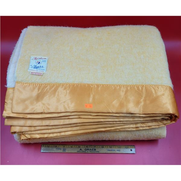 Ayerloom Pure Wool Blanket Made in Canada