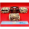 Image 1 : Wooden & Shell Trinket Boxes