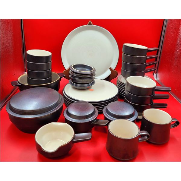 Pottery Dish Set w/ Purbeck Pottery Made in England