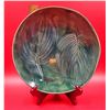 Image 1 : Stamped Leaf Pottery Plate
