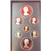 Image 2 : Royal Canadian Mint Uncirculated 1982 Coin Set w/ Silver Dollar