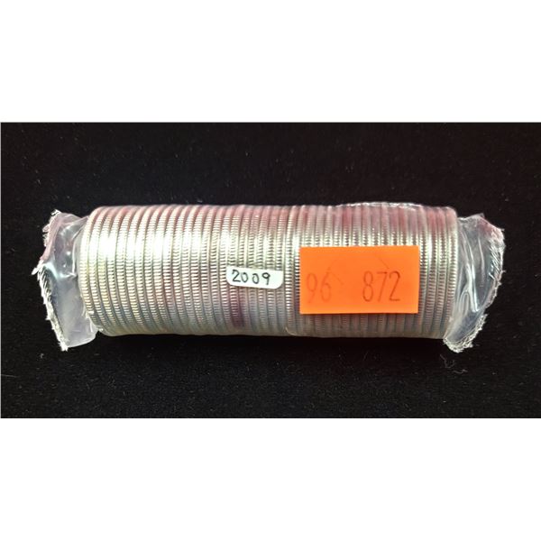 Roll of Uncirculated 2009 Canadian Quarters
