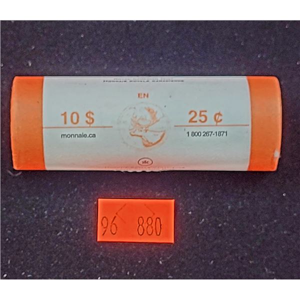 Roll of Uncirculated 2007 Canadian Quarters