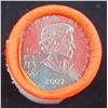 Image 3 : Roll of Uncirculated 2007 Canadian Quarters