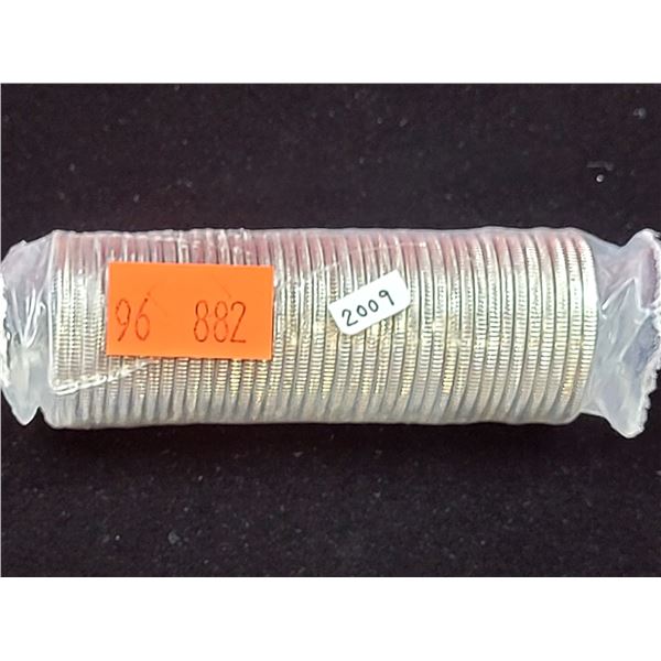 Roll of Uncirculated 2009 Canadian Quarters