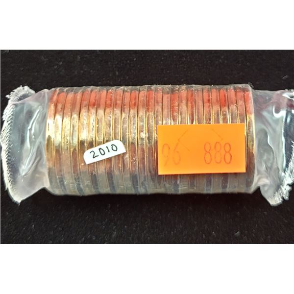 Roll of Uncirculated 2010 Canadian Loonies