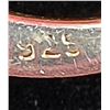 Image 2 : 1" Diam. Sterling & Lapis Pendant