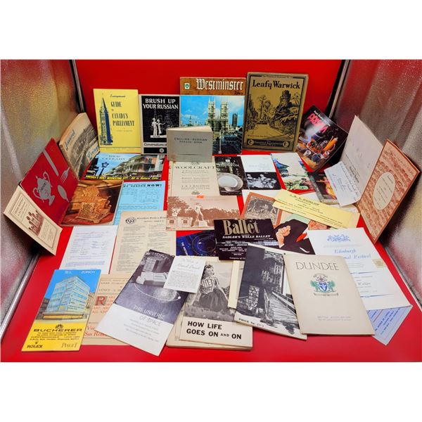 Large Lot of VTG Paper