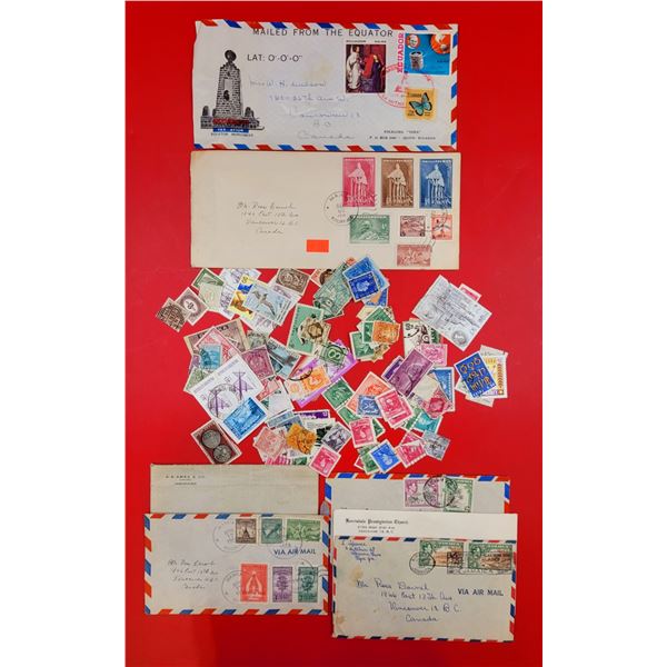VTG Stamps & Envelope Lot