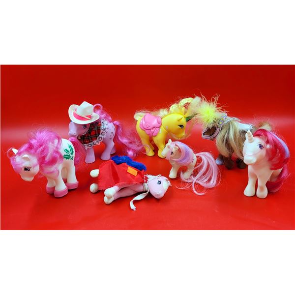 Lot Of VTG My Little Pony's