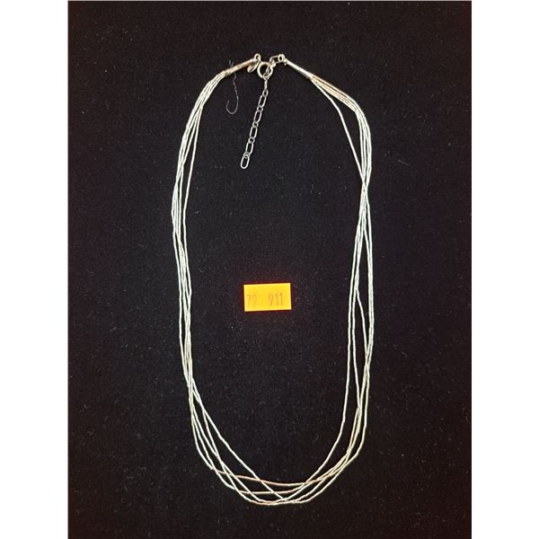 5 Strand Sterling Necklace