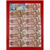 Image 1 : 11 VTG $2 Canadian Bills & $5 Canadian Bill