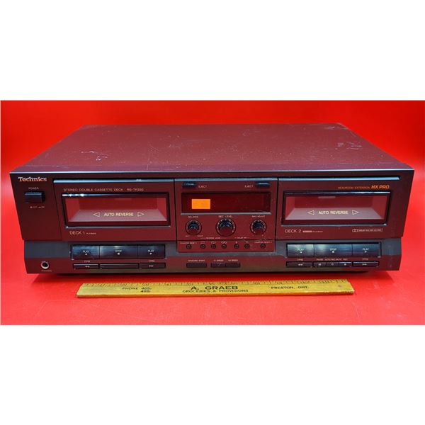 Technics HX Pro Stereo Double Cassette Deck