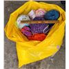 Image 1 : Bag Full Of Assorted Yarn