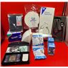 Image 1 : Miscellaneous Lot w/ Lightbulbs, Outlet Seals, Stethoscope, Therapist Massager, & More