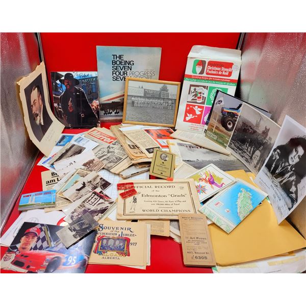 VTG Paper & Picture Lot