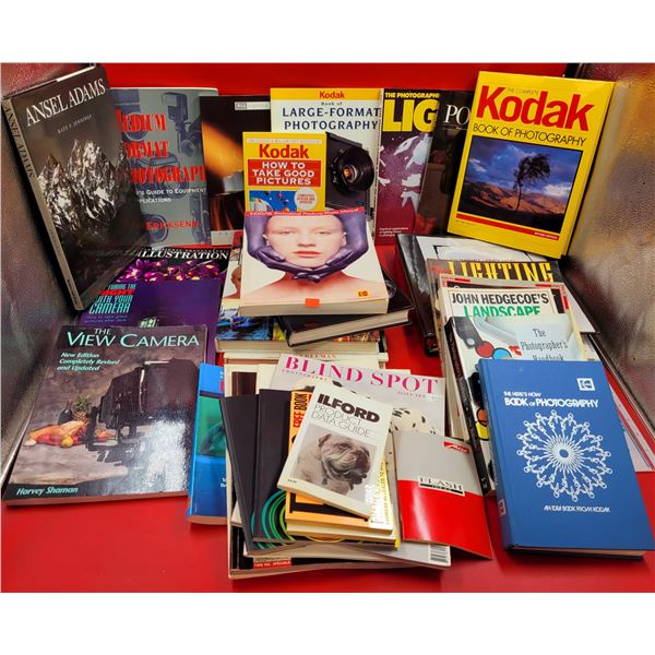 Large Lot Of Photography Books