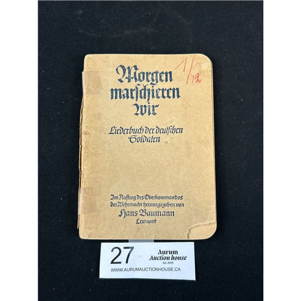 WW2 Hymn Book