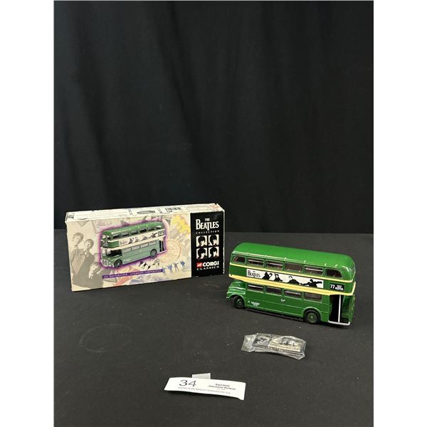 The Beetles Collection Corgi Classics Double Decker Bus in Box