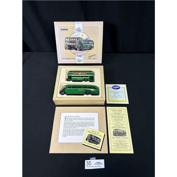 Corgi Diecast Buses in Box