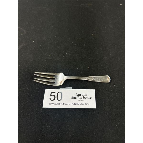 Vintage Sterling Silver Fork