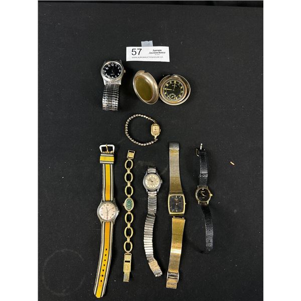 Lot of Misc Collectible Watches As Found